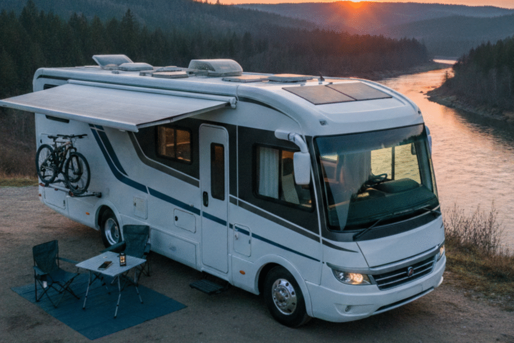 Autocaravana sin cocina fija